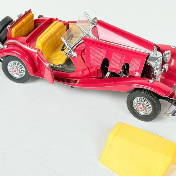 1988 Franklin Mint 1935 Mercedes-Benz 500K Roadster Diecast 1:24 Scale Damaged - Picture 5 of 10